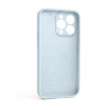 Чохол Full Silicone Case для Apple iPhone 13 Pro sky blue (58) закрита камера