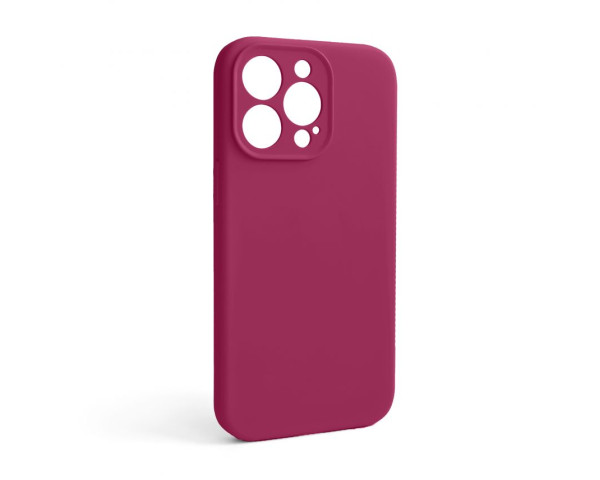 Чохол Full Silicone Case для Apple iPhone 13 Pro pomegranate (59) закрита камера (без логотипу)
