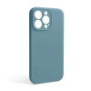 Чохол Full Silicone Case для Apple iPhone 13 Pro cactus (60) закрита камера (без логотипу)