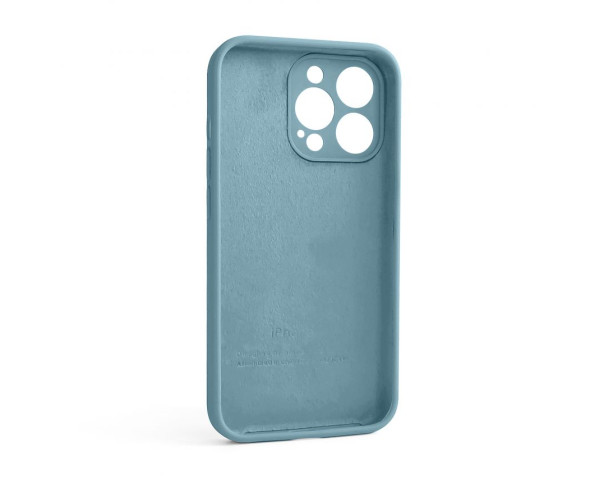Чохол Full Silicone Case для Apple iPhone 13 Pro cactus (60) закрита камера (без логотипу)
