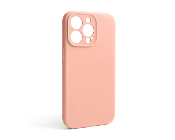 Чохол Full Silicone Case для Apple iPhone 13 Pro grapefruit (61) закрита камера (без логотипу)