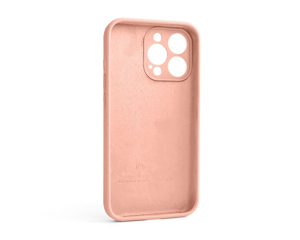 Чохол Full Silicone Case для Apple iPhone 13 Pro grapefruit (61) закрита камера (без логотипу)
