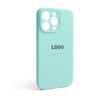 Чохол Full Silicone Case для Apple iPhone 13 Pro new blue (67) закрита камера