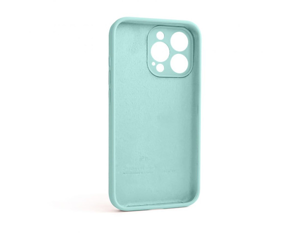 Чохол Full Silicone Case для Apple iPhone 13 Pro new blue (67) закрита камера
