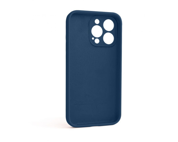 Чохол Full Silicone Case для Apple iPhone 13 Pro deep navy (68) закрита камера