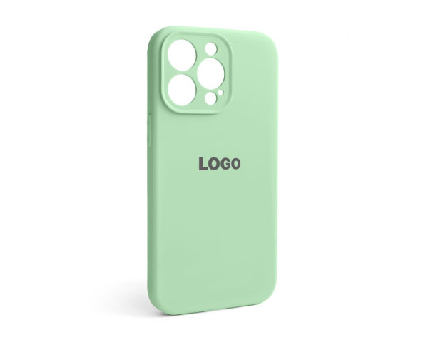 Чохол Full Silicone Case для Apple iPhone 13 Pro pistachio (71) закрита камера