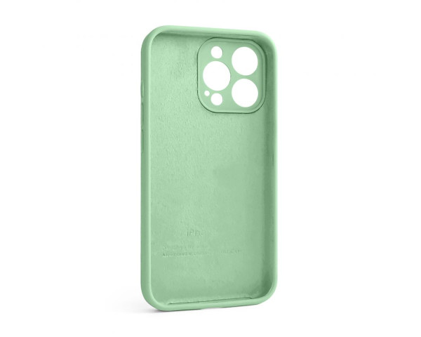 Чохол Full Silicone Case для Apple iPhone 13 Pro pistachio (71) закрита камера