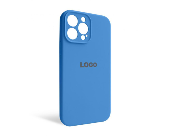 Чохол Full Silicone Case для Apple iPhone 13 Pro Max royal blue (03) закрита камера