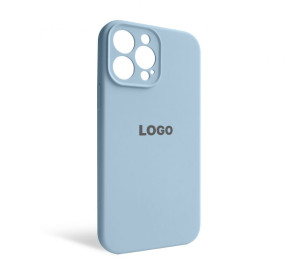 Чохол Full Silicone Case для Apple iPhone 13 Pro Max light blue (05) закрита камера