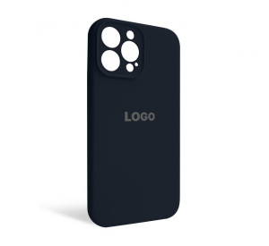 Чохол Full Silicone Case для Apple iPhone 13 Pro Max dark blue (08) закрита камера