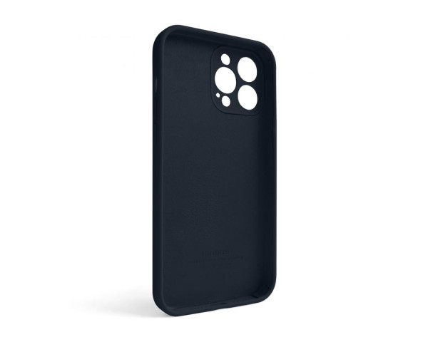 Чохол Full Silicone Case для Apple iPhone 13 Pro Max dark blue (08) закрита камера