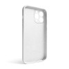Чохол Full Silicone Case для Apple iPhone 13 Pro Max white (09) закрита камера