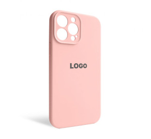 Чохол Full Silicone Case для Apple iPhone 13 Pro Max light pink (12) закрита камера