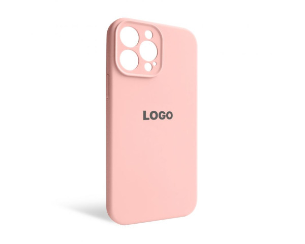 Чохол Full Silicone Case для Apple iPhone 13 Pro Max light pink (12) закрита камера