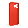 Чохол Full Silicone Case для Apple iPhone 13 Pro Max orange (13) закрита камера (без логотипу)