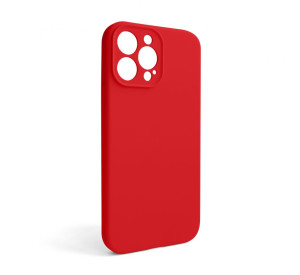 Чохол Full Silicone Case для Apple iPhone 13 Pro Max red (14) закрита камера (без логотипу)