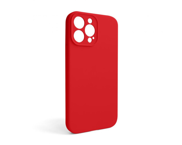 Чохол Full Silicone Case для Apple iPhone 13 Pro Max red (14) закрита камера (без логотипу)