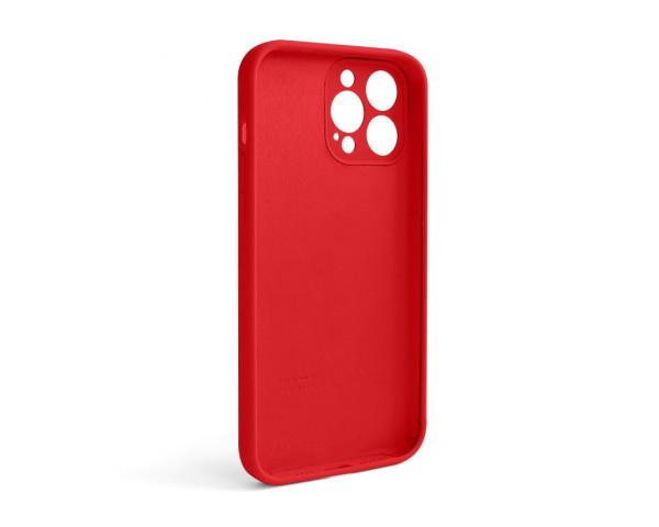Чохол Full Silicone Case для Apple iPhone 13 Pro Max red (14) закрита камера (без логотипу)