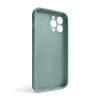 Чохол Full Silicone Case для Apple iPhone 13 Pro Max turqouise (17) закрита камера