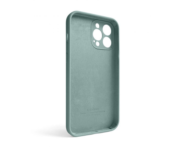 Чохол Full Silicone Case для Apple iPhone 13 Pro Max turqouise (17) закрита камера