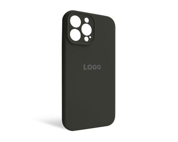 Чохол Full Silicone Case для Apple iPhone 13 Pro Max dark olive (35) закрита камера