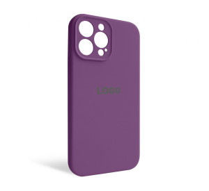 Чохол Full Silicone Case для Apple iPhone 13 Pro Max grape (43) закрита камера