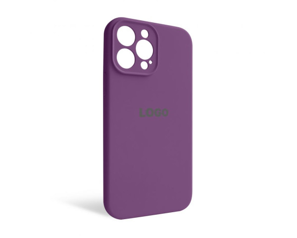 Чохол Full Silicone Case для Apple iPhone 13 Pro Max grape (43) закрита камера
