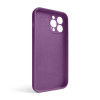 Чохол Full Silicone Case для Apple iPhone 13 Pro Max grape (43) закрита камера