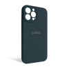 Чохол Full Silicone Case для Apple iPhone 13 Pro Max cosmos blue (46) закрита камера