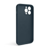 Чохол Full Silicone Case для Apple iPhone 13 Pro Max cosmos blue (46) закрита камера (без логотипу)