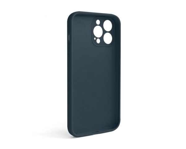 Чохол Full Silicone Case для Apple iPhone 13 Pro Max cosmos blue (46) закрита камера (без логотипу)