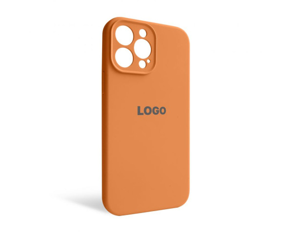 Чохол Full Silicone Case для Apple iPhone 13 Pro Max papaya (49) закрита камера