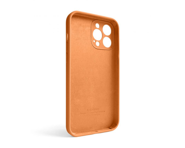 Чохол Full Silicone Case для Apple iPhone 13 Pro Max papaya (49) закрита камера
