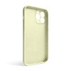 Чохол Full Silicone Case для Apple iPhone 13 Pro Max mellow yellow (51) закрита камера