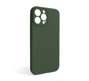 Чохол Full Silicone Case для Apple iPhone 13 Pro Max atrovirens green (54) закрита камера (без логотипу)