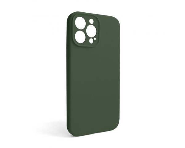 Чохол Full Silicone Case для Apple iPhone 13 Pro Max atrovirens green (54) закрита камера (без логотипу)