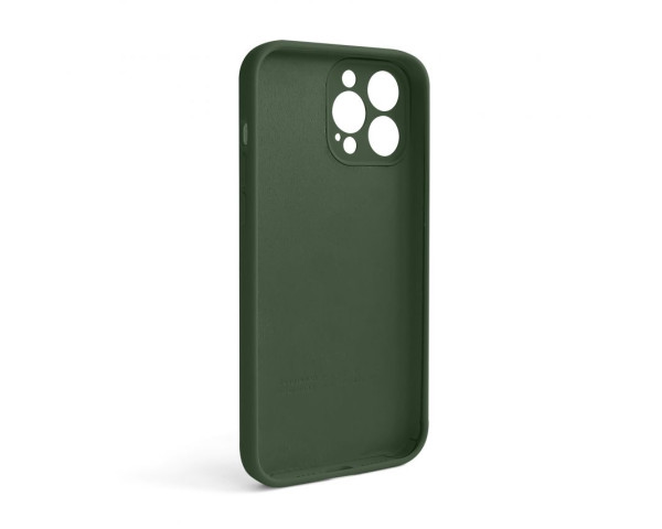 Чохол Full Silicone Case для Apple iPhone 13 Pro Max atrovirens green (54) закрита камера (без логотипу)