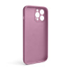 Чохол Full Silicone Case для Apple iPhone 13 Pro Max blueberry (56) закрита камера (без логотипу)