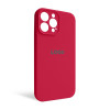 Чохол Full Silicone Case для Apple iPhone 13 Pro Max pomegranate (59) закрита камера
