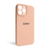 Чехол Full Silicone Case для Apple iPhone 13 Pro Max grapefruit (61) закрытая камера