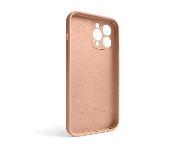 Чехол Full Silicone Case для Apple iPhone 13 Pro Max grapefruit (61) закрытая камера