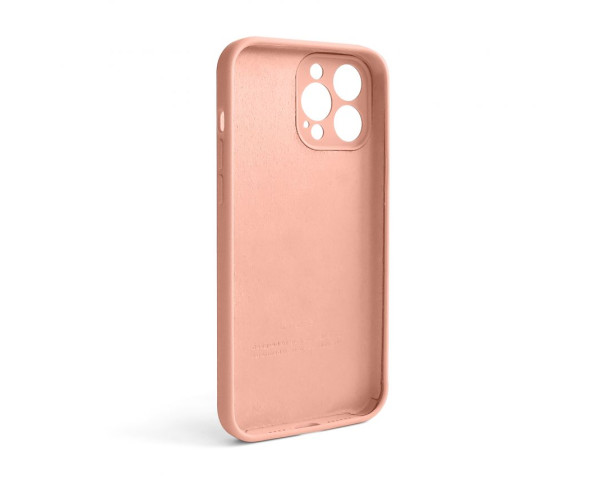 Чохол Full Silicone Case для Apple iPhone 13 Pro Max grapefruit (61) закрита камера (без логотипу)