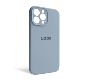 Чохол Full Silicone Case для Apple iPhone 13 Pro Max sierra blue (62) закрита камера