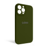 Чохол Full Silicone Case для Apple iPhone 13 Pro Max forest green (63) закрита камера