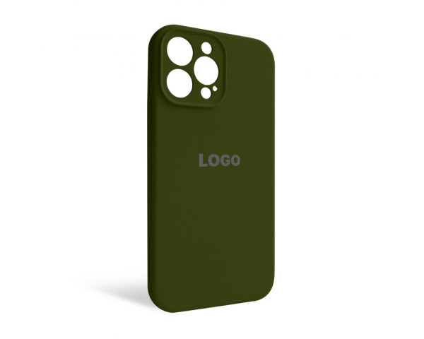 Чохол Full Silicone Case для Apple iPhone 13 Pro Max forest green (63) закрита камера