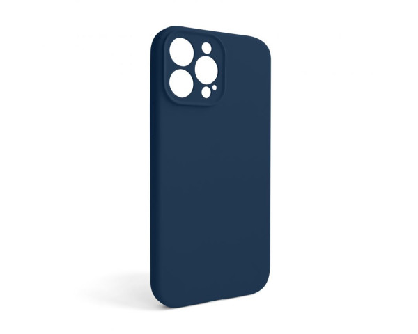 Чохол Full Silicone Case для Apple iPhone 13 Pro Max deep navy (68) закрита камера (без логотипу)