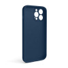 Чохол Full Silicone Case для Apple iPhone 13 Pro Max deep navy (68) закрита камера (без логотипу)
