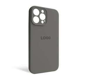 Чохол Full Silicone Case для Apple iPhone 13 Pro Max titanium grey (74) закрита камера