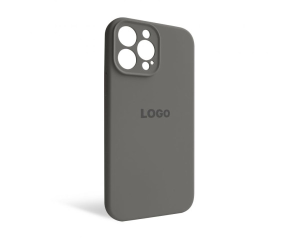 Чохол Full Silicone Case для Apple iPhone 13 Pro Max titanium grey (74) закрита камера