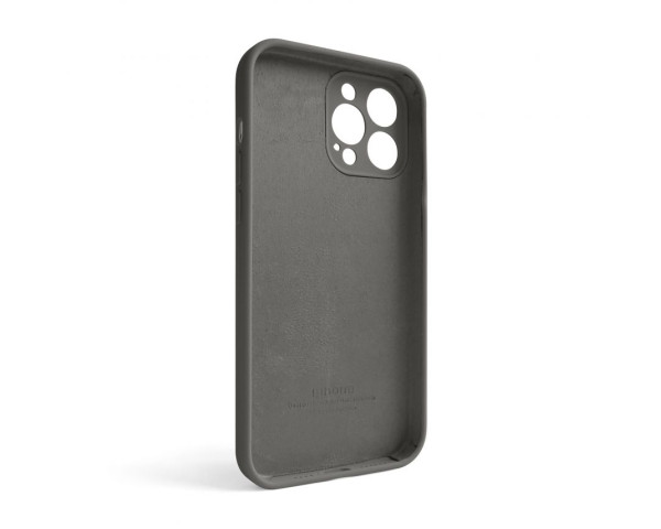 Чохол Full Silicone Case для Apple iPhone 13 Pro Max titanium grey (74) закрита камера